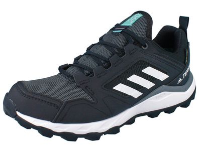 ADIDAS Terrex Agravic TR GTX W Damen Outdoor Halbschuhe Schnürschuhe schwarz