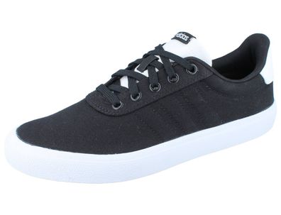 ADIDAS Herren Sneaker Halbschuhe Schnürschuhe Freizeitschuhe schwarz Textil