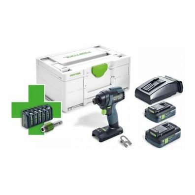 Festool Akku- Schlagschrauber TID 18 HPC 4,0 I-Plus + Bit-Kassette Nr. 577191