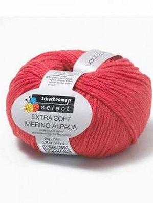 50g "Extra Soft Merino Alpaca"-weicher Griff durch das Beimischen von Baby Alpaka