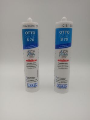 Otto Chemie Ottoseal S 70 Silikon 310 ml 2 Farben Grau MHD 11-2022