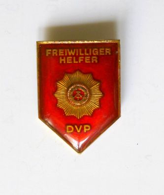 DDR Abzeichen Freiwilliger Helfer DVP Polizei