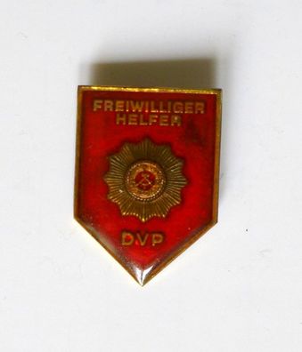 DDR Abzeichen Freiwilliger Helfer DVP Volks Polizei