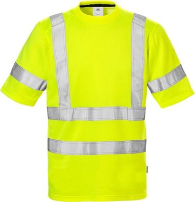 Fristads Warnschutz T-Shirt High Vis T-Shirt 7024 Kl. 3 THV Warnschutz-Gelb