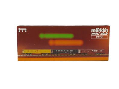 Märklin mini-club 8206 - Gondolas-Set - USA - Spur Z - 1:220 - Originalverpackung