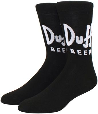 Homer Simpson Duff Beer Socken - The Simpsons Cartoon Heroes Lustige Motiv-Socken