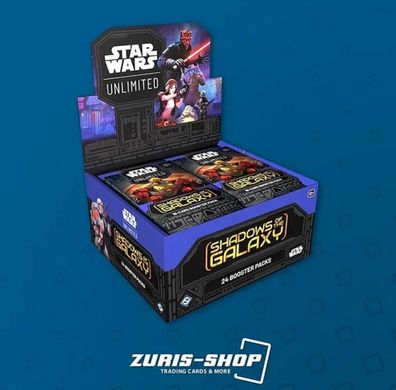 STAR WARS: Unlimited - Shadows OF THE GALAXY: Booster Display (24 Booster) - DE