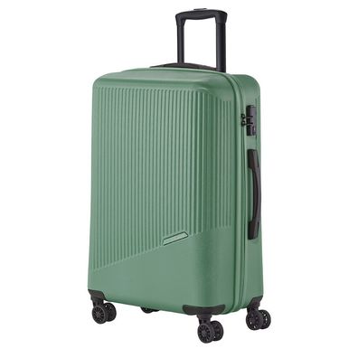 Travelite Bali 4w Trolley M 072348, grün, Unisex