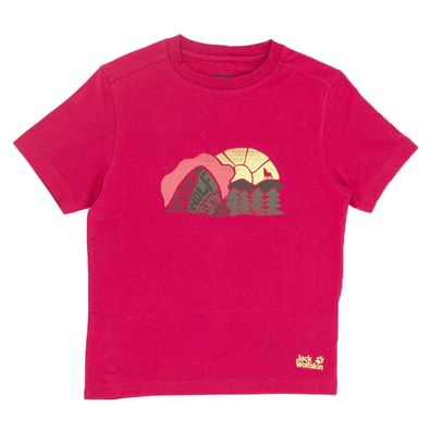 Jack Wolfskin Sunset Oc Kinder T-Shirt kurzarm Shirt 1605181-2081