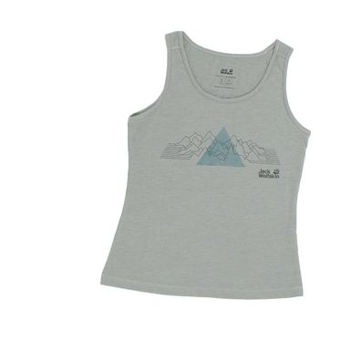 Jack Wolfskin Triangle Oc Shirt Kinder T-Shirt ärmellos 1605121-6110