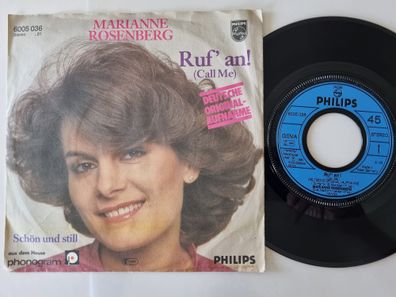 Marianne Rosenberg - Ruf' an! (Call me) 7'' Vinyl Germany/ CV Blondie