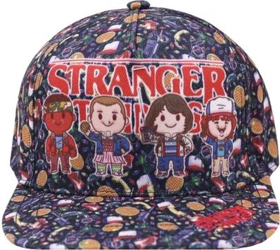 Snapback Cap Stranger Things - Pop Charaktere - Netflix Caps Kappen Mützen