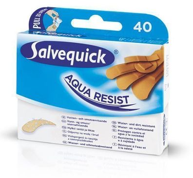 Salvequick Aqua Resist-Verband, 40er Pack