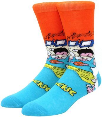 Rugrats Charles Chuckie Finster Socken - Cartoon-Socken in 3/4-Länge