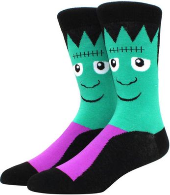 Mary Shelley´s Frankensteins Baby Monster Socken - Cartoon-Socken in 3/4-Länge