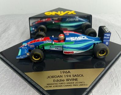 Jordan 194 Sasol, Formel 1 , Eddie Irvine, Onyx