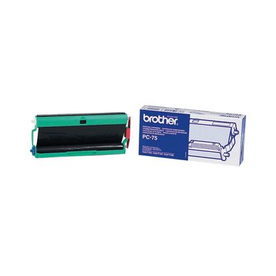 Brother Mehrfachkassette PC-75 inkl. Farbband (144 Seiten)