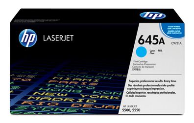 HP Toner C9731A Cyan (ca. 12.000 Seiten)