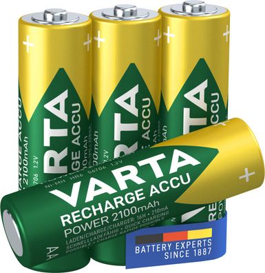 VARTA Recharge ACCU Power AA 2100mAh Blister 4