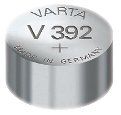 VARTA Knopfzellenbatterie Electronics V392 (SR41) Silber