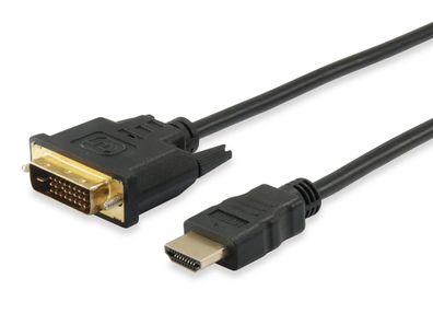 equip Anschlusskabel HDMI / DVI (24 + 1) St./St. 2m