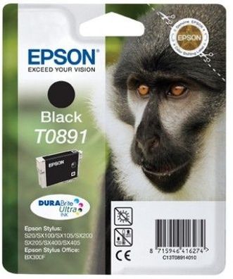 Epson Tintenpatrone T0891 Schwarz (ca. 170 Seiten)