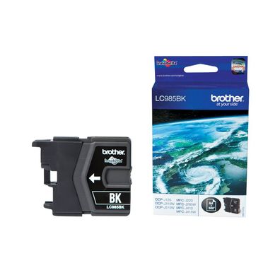 Brother Tintenpatrone LC-985BK Schwarz (ca. 300 Seiten)