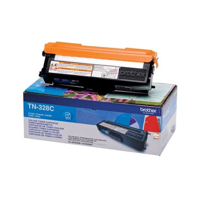 Brother Toner TN-328C Super Jumbo Cyan (ca. 6000 Seiten)