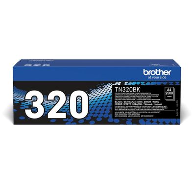 Brother Toner TN-320BK Schwarz (ca. 2500 Seiten)