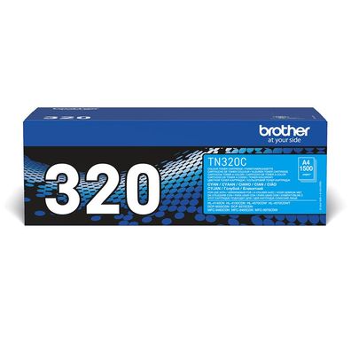 Brother Toner TN-320C Cyan (ca. 1500 Seiten)