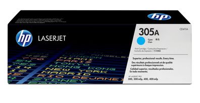 HP Toner 305A CE411A Cyan (ca. 2600 Seiten)