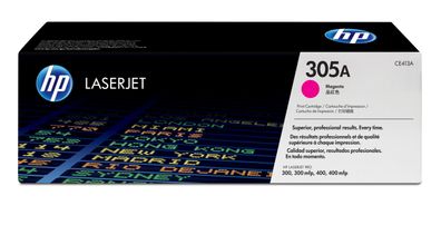 HP Toner 305A CE413A Magenta (ca. 2600 Seiten)