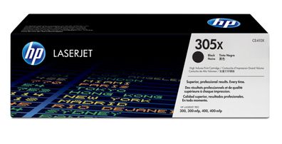 HP Toner 305X CE410X Schwarz (ca. 4000 Seiten)