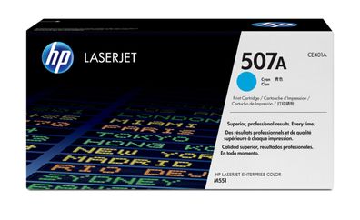 HP Toner 507A CE401A Cyan (ca. 6.000 Seiten)