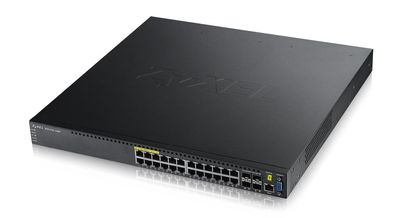 ZyXEL - XGS3700-24HP L2 + , 24x RJ45, 4x 10Giga SFP+, POE