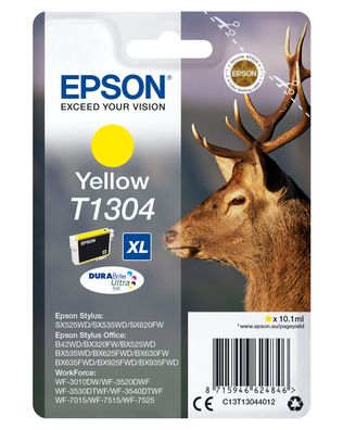 Epson Tintenpatrone T1304 DURABrite Ultra Gelb