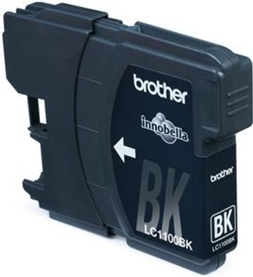 Brother Tintenpatronen LC-1100BK Doppelpack Schwarz