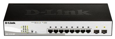 D-Link DGS-1210-08P 8-Port Layer2 PoE Smart Managed Gigabit