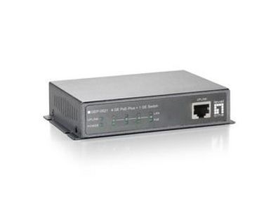 LevelOne GEP-0521 4 GE PoE-Plus + 1 GE Switch 120W