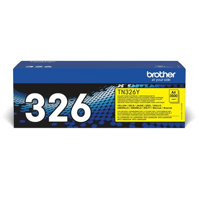 Brother Toner TN-326Y Gelb (ca. 3500 Seiten)