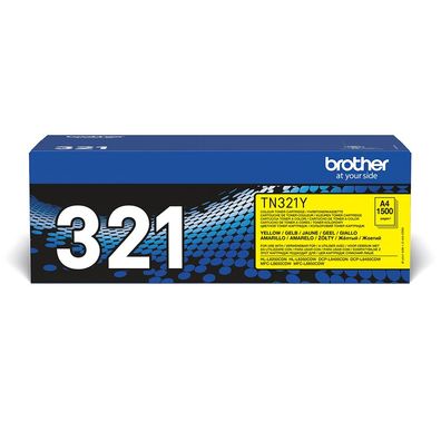 Brother Toner TN-321Y Gelb (ca. 1500 Seiten)