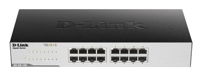 D-Link GO-SW-16G 16-Port Gigabit Easy Desktop Switch