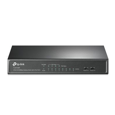 TP-Link TL-SF1008P 8-Port 10/100MBit Desktop Switch 4x PoE