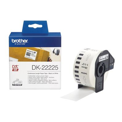 Brother Endlos-Etiketten DK-22225 weiß, 38mm x 30,48m