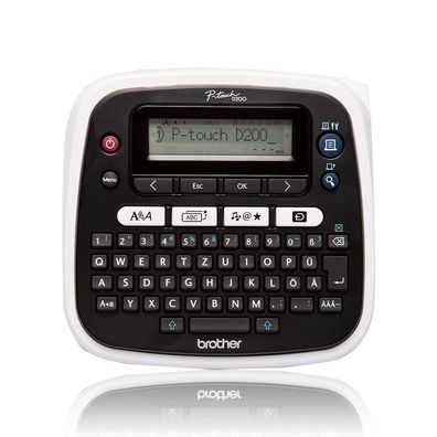 Brother P-touch D200BW Desktop Beschriftungsgerät