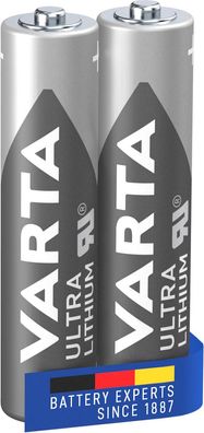 VARTA ULTRA Lithium AAA Blister 2