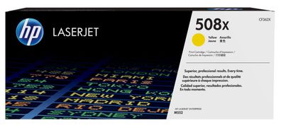 HP Toner 508X Gelb (ca. 9.500 Seiten)