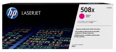 HP Toner 508X Magenta (ca. 9.500 Seiten)