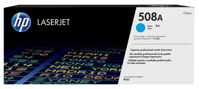 HP Toner 508A Cyan (ca. 5.000 Seiten)