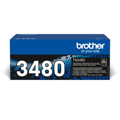 Brother Jumbo Toner TN-3480 Schwarz (ca. 8000 Seiten)